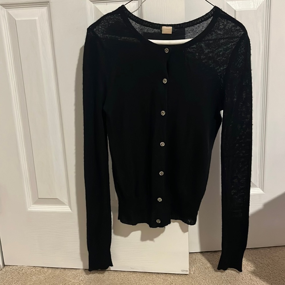 JCREW BLACK cardigan
